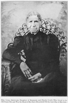 Mrs. Lydia Sheppard, daughter of Benjamin and Phoebe Gould, who lived to be 102 years old, and was the head of her son's household till the last day of her life.