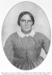 Mrs. Rebecca Steward, daughter of Benjamin and Phoebe Gould, wife of James Steward, and mother of the Steward group of three sons and three daughters.