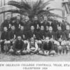 New Orleans College football team, State champions 1920.