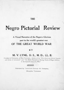The Negro pictorial review; a visual narrative of the Negro's glorious part in the world's greatest war