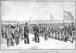 Addressing the colored troops at Nashville, Tenn., 1864.
