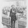 Making his first speech in the House of Representatives, January 16, 1891.