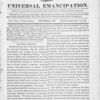 The Genius of universal emancipation