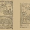 1. 1710 g. Vid Solovetskago monastyria. Vverkhu Iisus Khristos, ponizhe Solovetskie prepodobnye. 2. Solovetskie Chudotvortsy: Prep.Savvatii, Prep. Zosima, Sv. Filipp, Prep. German.