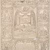 1748 g. V seredine izobrazheny prepodobnye Zosima i Savvatii, nad nimi blagoslovliaiushchii ikh Khristos.