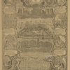1768 g. V seredine vid Solovetskago monastyria, nad nim Preobrazhenie s 4-ia Soloverskimi sviatymi po storonam: Zosima, Savvatii, Filipp, German.