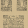1852 g. Vid Solovetskago monastyria. Vverkhu Khristos, ponizhe Prep. German, Sv. Filipp, Prep. Zosima, Prep.Savvatii.