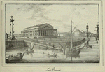 Vue de la Bourse, a Vassili-Ostroff.