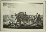 L'Empereur Alexandre I a Ochta, trait historique.