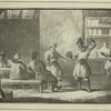 Interieur d'un Cabaret pour les Cochers, costumes d'hiver.