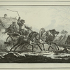 Courrier extraordinaire, a 3 chevaux, d'apres A.Ostrowski.