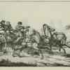 Telegue d'ete, a 3 chevaux, d'apres Swebach.