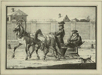 Traineau de famille, a 3 chevaux.