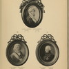 Ekaterina Aleksandrovna Arkharova, 1755-1836; Nikolai Petrovich Arkharov, 1740-1814; Ivan Petrovich Arkharov, 1744-1815.
