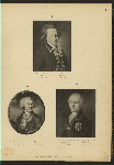 Aleksandr Dmitrievich Lanskoi, 1758-1784; Graf Petr Vasilievich Zavadovskii, 1739-1812; Graf Aleksei Grigor'evich Razumovskii, 1709-1771.