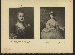 Grafinia Elizaveta Romanovna Vorontsova, 1739-1792; Kniaginia Elena Stepanovna Kurakina, 1735-1768.