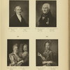 Graf Ivan Grigor'evich Orlov, 1733-1791; Kniaz' Iurii Vladimirovich Dolgorukii, 1740-1830; Grafinia Maria Rodionovna Panina, 174.-1775; Grafinia Anna Petrovna Sheremeteva, 1744-1768.