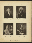 Graf Ivan Grigor'evich Orlov, 1733-1791; Kniaz' Iurii Vladimirovich Dolgorukii, 1740-1830; Grafinia Maria Rodionovna Panina, 174.-1775; Grafinia Anna Petrovna Sheremeteva, 1744-1768.