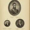 Graf Karl Andreevich Potstso-di-Borgo, 1764-1842; Graf Ivan Antonovich Kapodistria, 1776-1831; Baron Andrei Iakovlevich Budberg, 1750-1812.