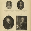 Grafinia Anna Karlovna Vorontsova, 1722-1775; Kniaginia Ekaterina Romanovna Dashkova, 1743-1810; Kniaz' Mikhail Ivanovich Dashkov, 1736-1764; Graf Mikhail Ilarionovich Vorontsov, 1714-1776.
