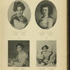 Anna Alekseevna Olenina, 1808-1888; Elizaveta Markovna Olenina, 1768-1838; Anna Petrovna Bunina, 1774-1828; Aleksandra Osipovna Smirnova, 1810-1882.