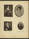 Elizaveta Nikolaevna Krivtsova, 1817-1855; Ekaterina Fedorovna Krivtsova, 180.-1861; Nikolai Ivanovich Krivtsov, 1791-1843; Aleksandr Dmitrievich Chertkov, 1789-1858.