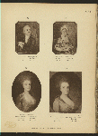 Mikhail Alekseevich Pushkin, 174.-179.; Natal'ia Avramovna Pushkina, 1746-1819; Varvara Alekseevna Naryshkina, 1760-1827; Kniaginia Maria Alekseevna Gagarina, 1753-1804.