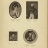 Varvara Ivanovna Potemkina, 1786-1810; Nikolai Nikolaevich Mazovskoi, 1756-1807; Iakov Alekseevich Potemkin, 1781-1831; Leontii Ivanovich De-Preradovich, 1766-1844.