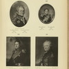 Aleksandr Bornosovich Fok, 1763-1825; Boris Borisovich Fok, 1760-18..; Foma Aleksandrovich Koble, 1761-18..; Baron Karl Iakovlevich Biuler, 1749-1811.