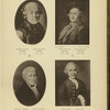 Grigirii Vasil'evich Kozitskii, 173.-1775; Petr Stepanovich Protasov, 1730-1794; Aleksandr Alekseevich Pleshcheev, 1778-186.; Vasilii Savvich Perekusikhin, 1724-1788.