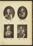 Vasilii Iakovlevich Chichagov, 1726-1809; Grigorii Andreevich Spiridov, 1713-1790; Semen Ivanovich Mordvinov, 1701-1777; Aleksandr Ivanovich Kruz, 1731-1799.