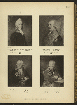 Graf Nikolai Nikolaevich Novosil'tsov, 1762-1838; Petr Ivanovich Novosil'tsov, 1744-1805; Ivan Nikolaevich Nepliuev, 1750-1823; Sergei Lazarevich Lasharev, 1739-1814.