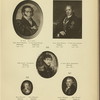 Grafinia Ekaterina Alekseevna Uvarova, 1783-1849; Graf Sergei Semenovich Uvarov, 1786-1855; Petr Alekseevich Obreskov, 1752-1814; Arkadii Ivanovich Nelidov, 1773-1834.