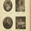 Grafinia Sofia Aleksandrovna Golovkina, 1766-1831; Praskoviia Matveevna Demidova, 1730-1813; Grigorii Aleksandrovich Demidov, 1765-1827; Ekaterina Petrovna Demidova, 1783-1830.