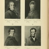 Kniaz' Sergei Vasil'evich Gagarin, 17---1782; Kniaginia Praskoviia Pavlovna Gagarina, 171--1775; Kniaz' Sergei Sergeevich Gagarin, 1784-1852; Kniaz' Nikolai Sergeevich Gagarin, 1783-1842.