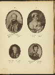 Aleksandr Stepanovich Talyzin, 1795-1858; Ol'ga Nikolaevna Talyzina, 1803-1882; Petr Fedorovich Mezentsev, 1734-179.-Vladimir Petrovich Mezentsev, 1779-1833.
