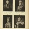 Dmitrii Nikolaevich Durnovo, 1769-1834; Nikolai Dmitrievich Durnovo, 174.-1816; Maria Nikitichna Durnovo, 1776-1847; Nikolai Dmitrievich Durnovo, 1793-1828.