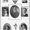 Executive Council of the Utica Normal and Industrial Institute; Left to right, top row: Miss C. J. Lee, Assistant Dean; D. W. L. Davis, Superintendent of Industries; P. Brooks Peters, Dean, Academic Department; Second row: Foster G. Smith, Private Secretary to the Principal; William H. Holtzclaw, Principal; F. Lawrence Anderson, Treasurer; Bottom row: Mrs. Mary E. Holtzclaw, Superintendent of Girls' Industries; Miss Addie Hendley, Dean, Girls' Division.