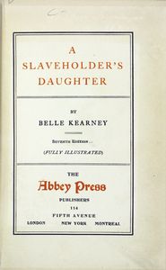 A slaveholder's daughter