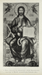 Ikona Spasitelia v Smolenskom soborie v Moskve, pis’ma Simona Ushakova, 1862 g.
