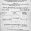 The official theatrical world of colored artists