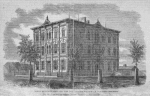 First building erected for the accomodation of colored children. By the Louisville School Board in 1873. 6th and Kentucky Sts.