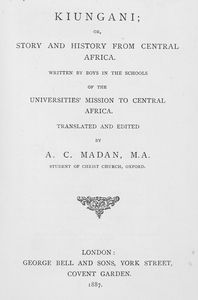 Kiunangi : or, Story and history from Central Africa