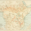 Slave trade map of equatorial Africa