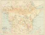 Slave trade map of equatorial Africa