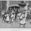 The Sultan of Morocco on his way to worship in the Kutubia mosque in his capital at Fez.