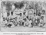 The Royal Poinciana base ball team of Palm Beach, Fla. Season, 1906.  A combination hard to beat.