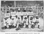 Worlds Champions, Philadelphia Giants. Season, 1906.
