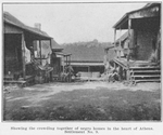 Showing the crowding together of Negro homes in the heart of Athens; Settlement No.9.