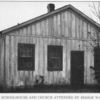 First schoolhouse and church attended by Bishop Walters